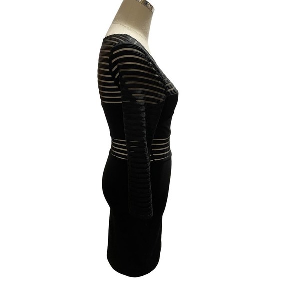 Lulus Perfert Mesh Sheer Striped Black Bodycon Dress
Size XS - Picture 6 of 13
